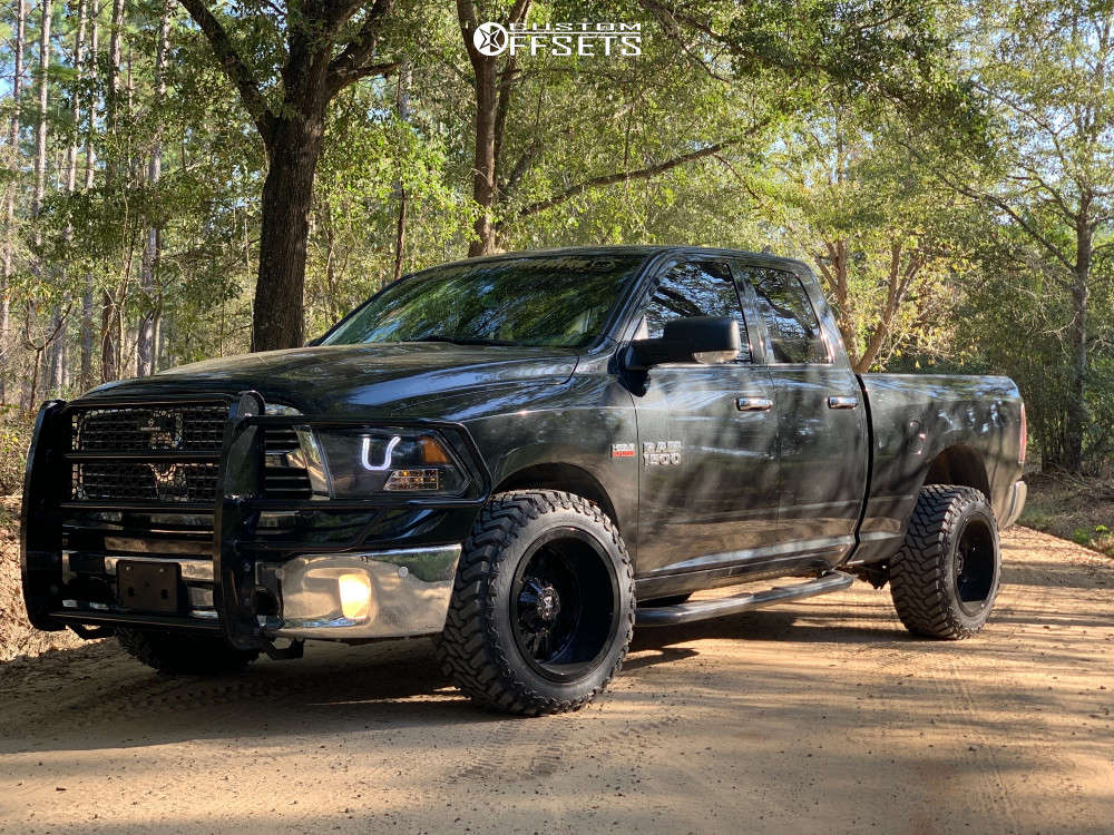 2018 Ram 1500 with 20x12 -44 RBP 75r and 33/12.5R20 Atturo Trail Blade ...