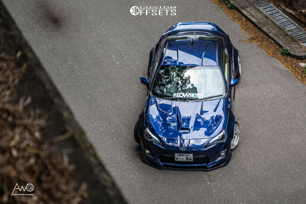 2013 Toyota 86 Wheel Offset Poke Air Suspension 805611 Custom Offsets