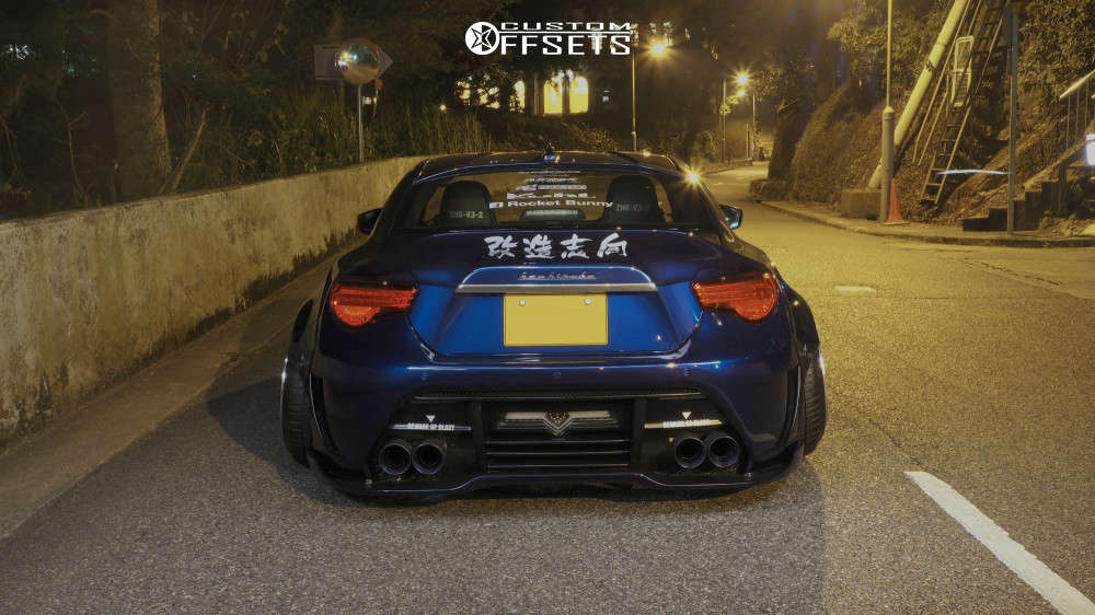 2013 Toyota 86 Wheel Offset Poke Air Suspension 805611 Custom Offsets