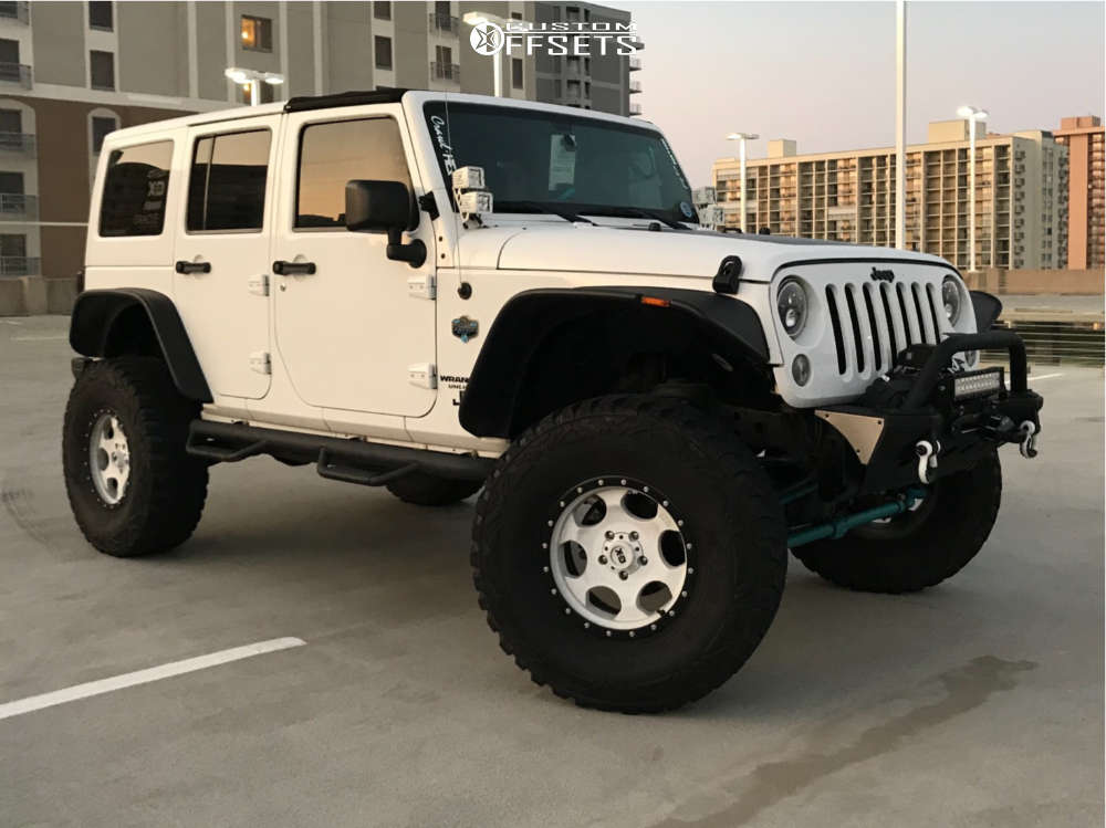 2012 Jeep Wrangler JK with 17x8 0 XD Xd131 and 37/12.5R17 Pro Comp ...