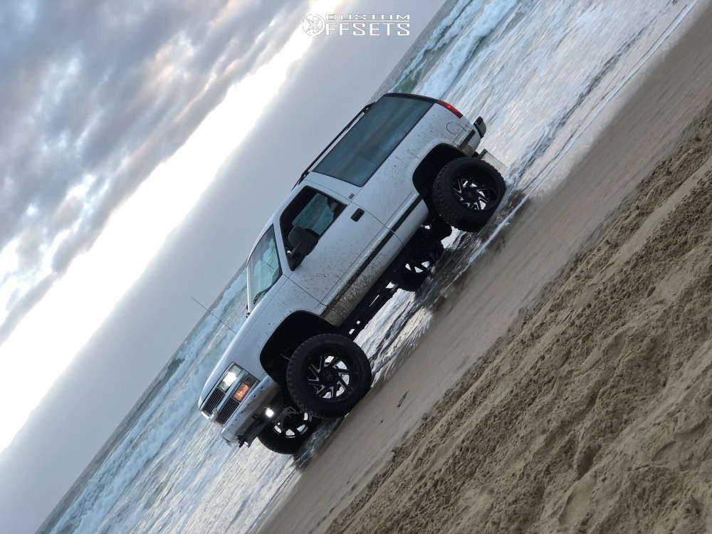 1994 Chevrolet Blazer with 22x14 68 Black Rhino Swerve and 35/12.5R22