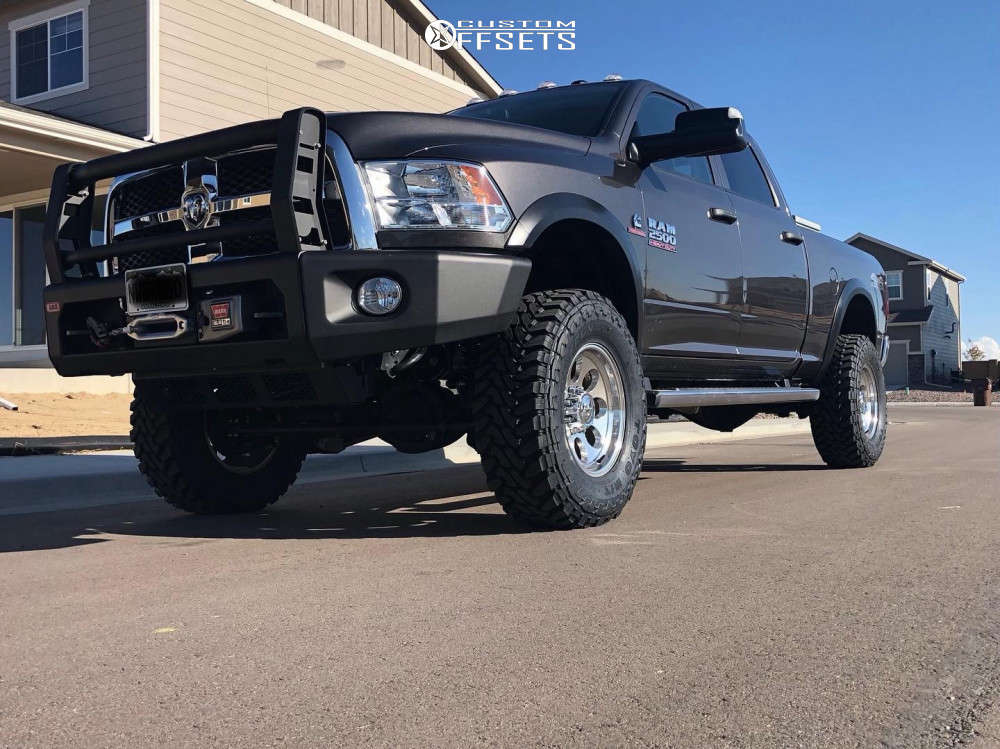 2017 Ram 2500 with 18x9 0 Alloy Ion Style 171 and 315/70R18 Toyo Tires