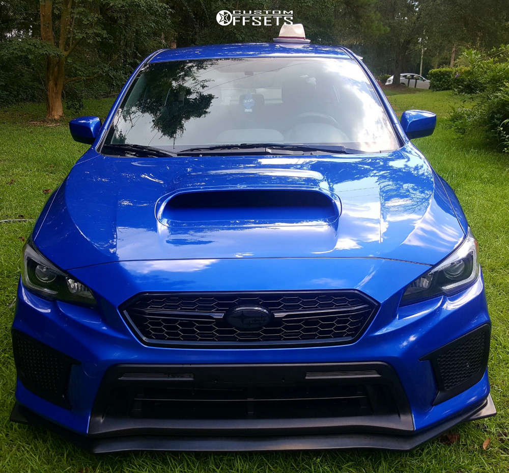 wrx mk−s 2018 Subaru WRX with 19x9.5 22 ESR Sr13 and 255/35R19 Toyo