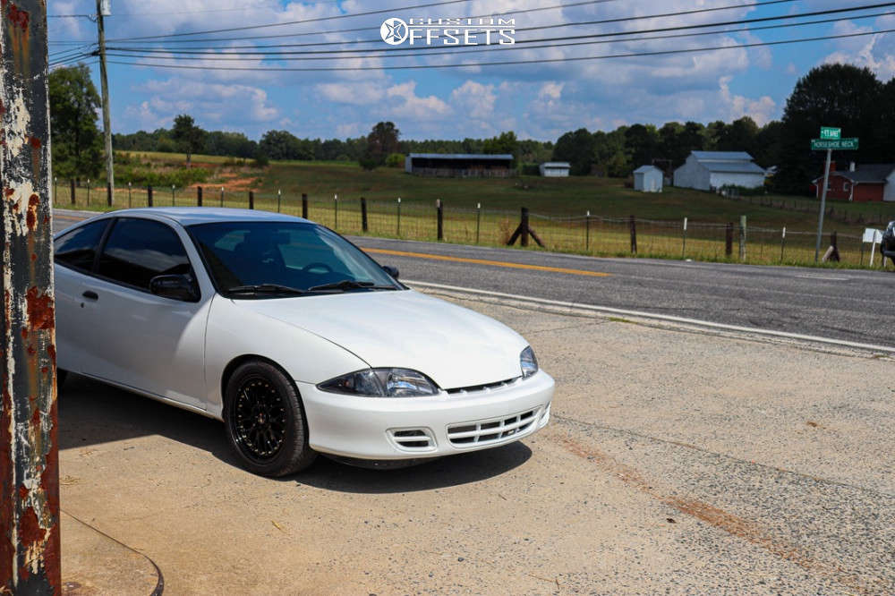 2000 Chevrolet Cavalier with 17x7 38 XXR 521 and 205/50R17 Thunderer