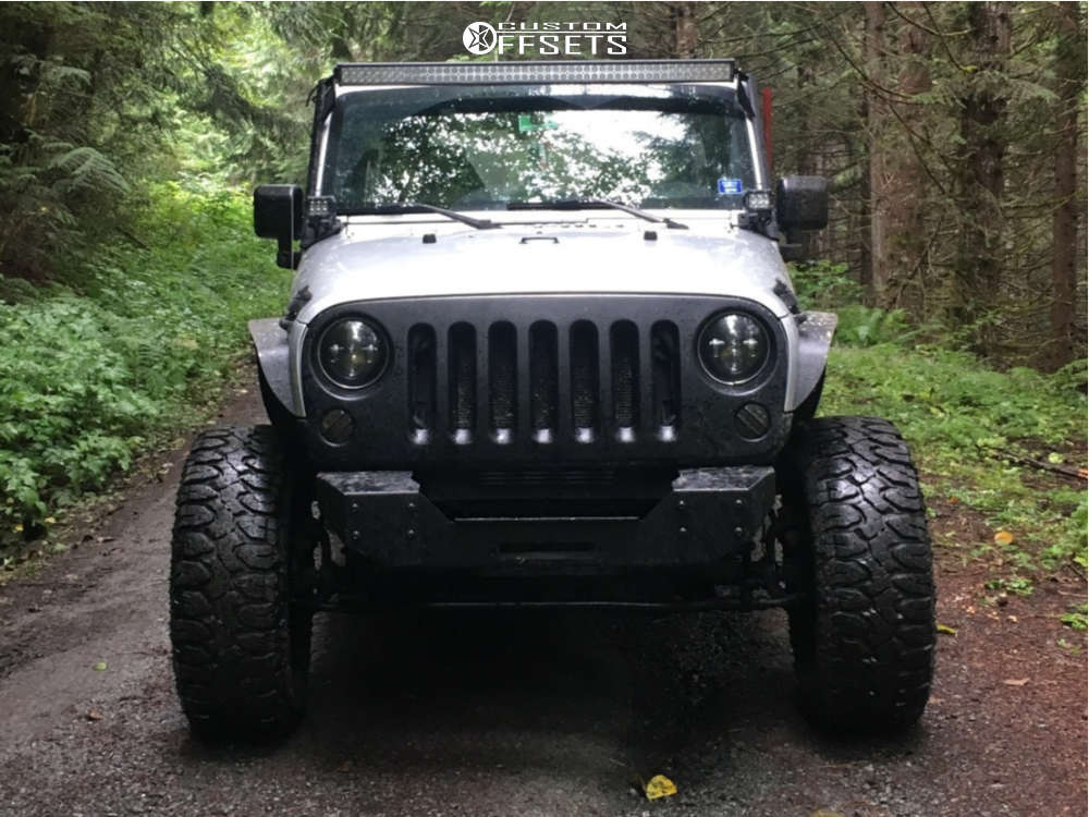 2008 Jeep Wrangler Super Aggressive 3"5" Suspension Lift 2.5" Custom
