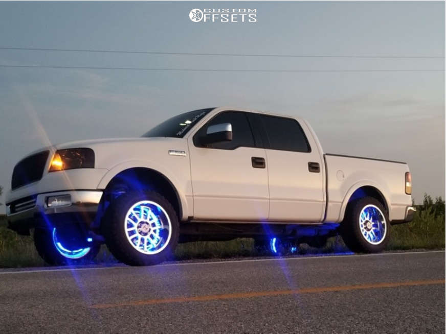 2004 Ford F-150 with 20x10 -19 Hostile Gauntlet and 275/55R20 ...