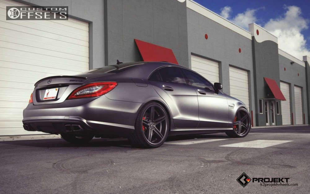 2013 Mercedes-Benz CL550 with 20x9 32 K3 Projekt Projekt 1 and 255 ...