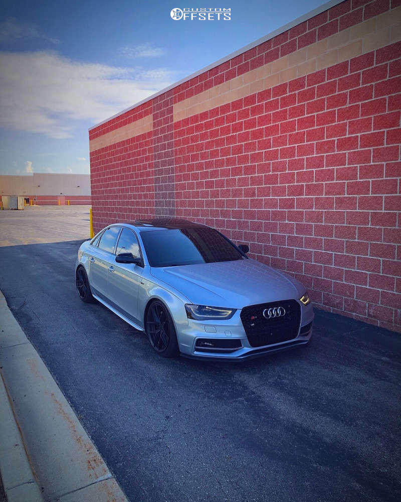 2015 Audi S4 with 19x8.5 45 Rotiform Flg and 225/30R19 Firestone