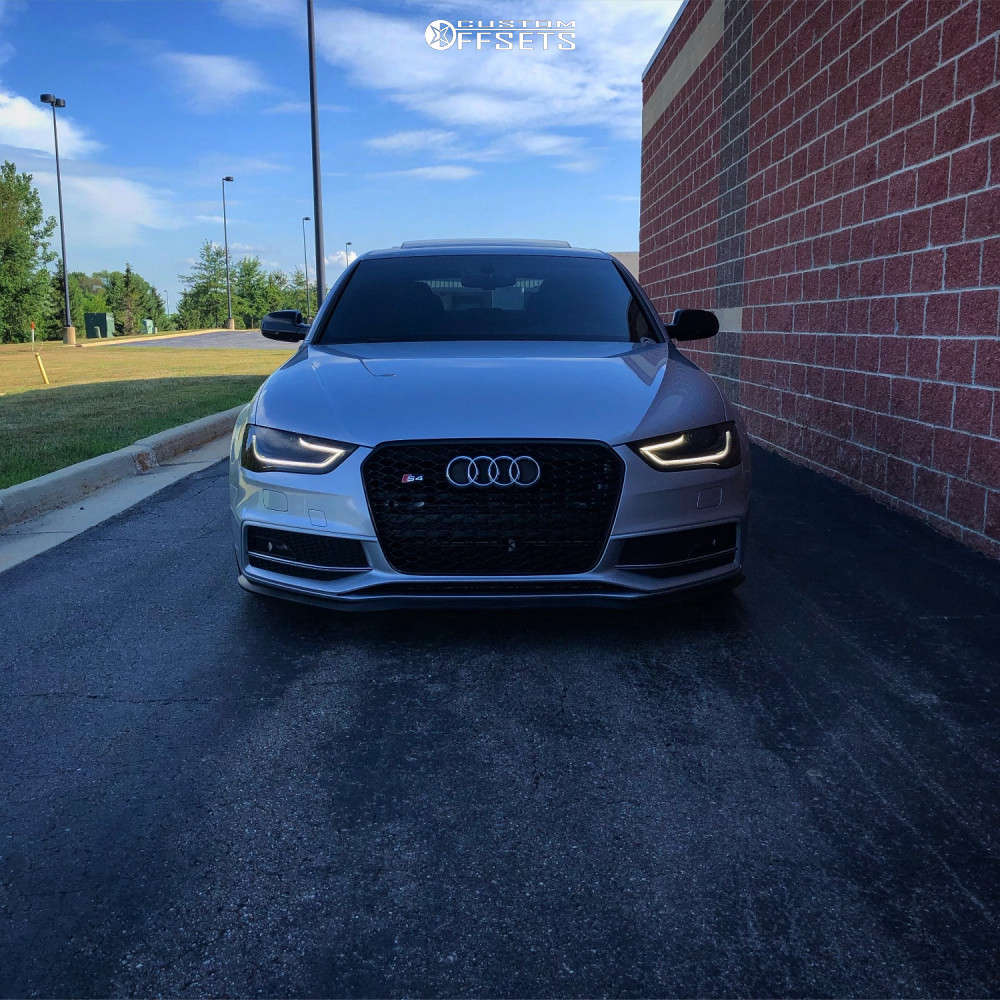 2015 Audi S4 with 19x8.5 45 Rotiform Flg and 225/30R19 Firestone