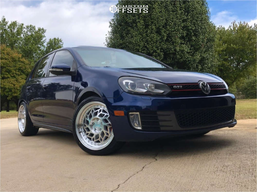 2010 Volkswagen GTI with 18x8.5 40 Regen5 R32 and 225/40R18 Toyo