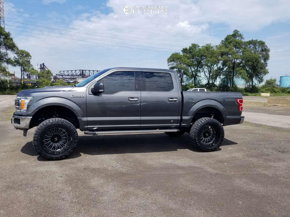 2018 Ford F-150 with 22x12 -51 ARKON OFF-ROAD Alexander and 325/50R22 ...