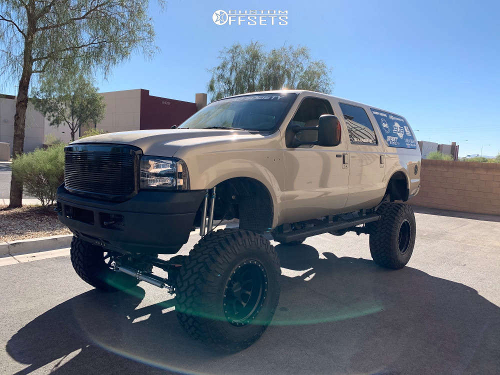 2004 Ford Excursion with 20x12 -52 Method Mr605 and 40/15.5R20 Nitto ...