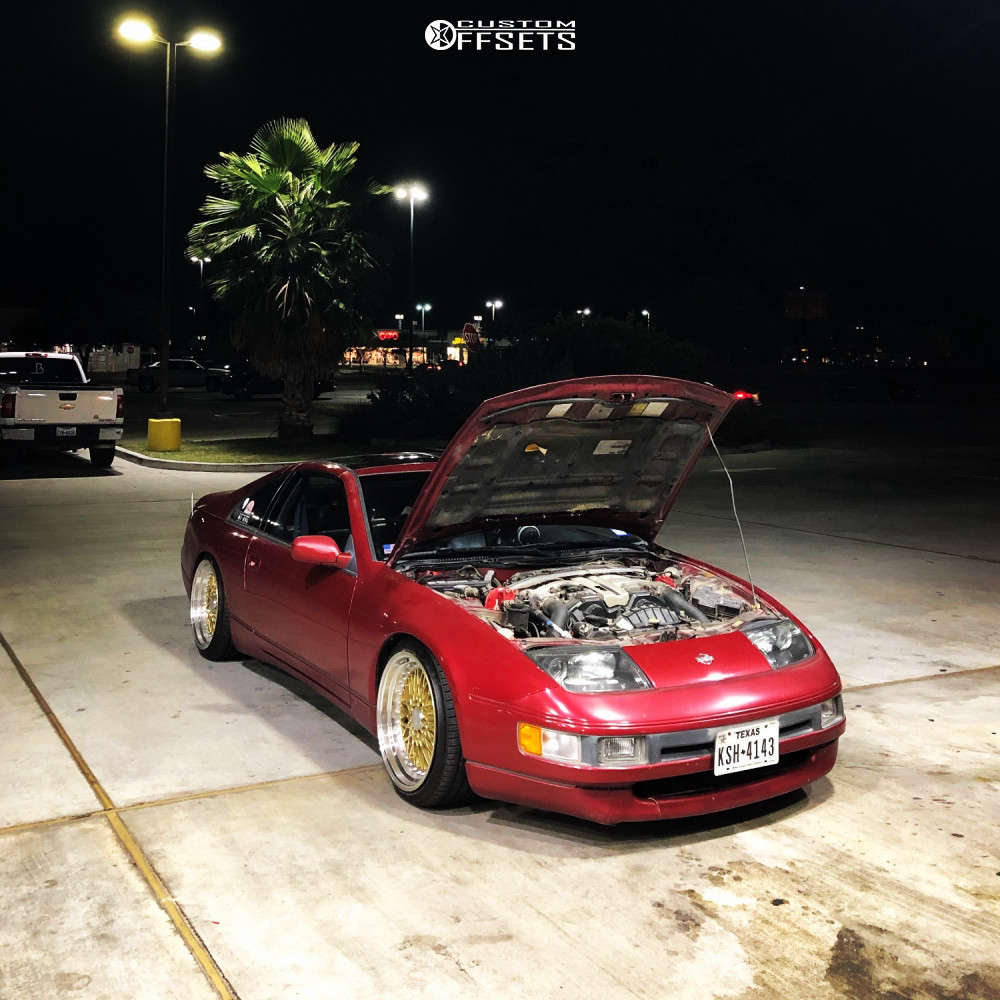 1993 Nissan 300ZX with 17x9 25 XXR 536 and 245/35R17 Nankang NS-25