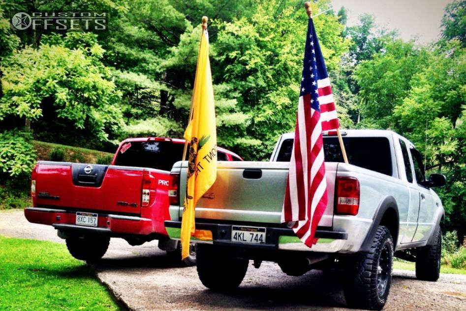 2003 Ford Ranger with 17x9 18 XD Hoss and 33/12.5R17 Goodyear Wrangler ...