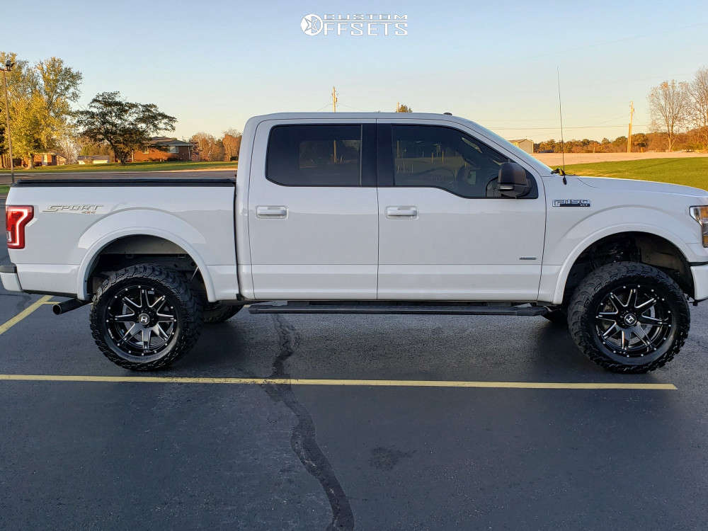 2017 Ford F-150 with 20x10 -19 Hostile Alpha and 305/55R20 AMP Mud