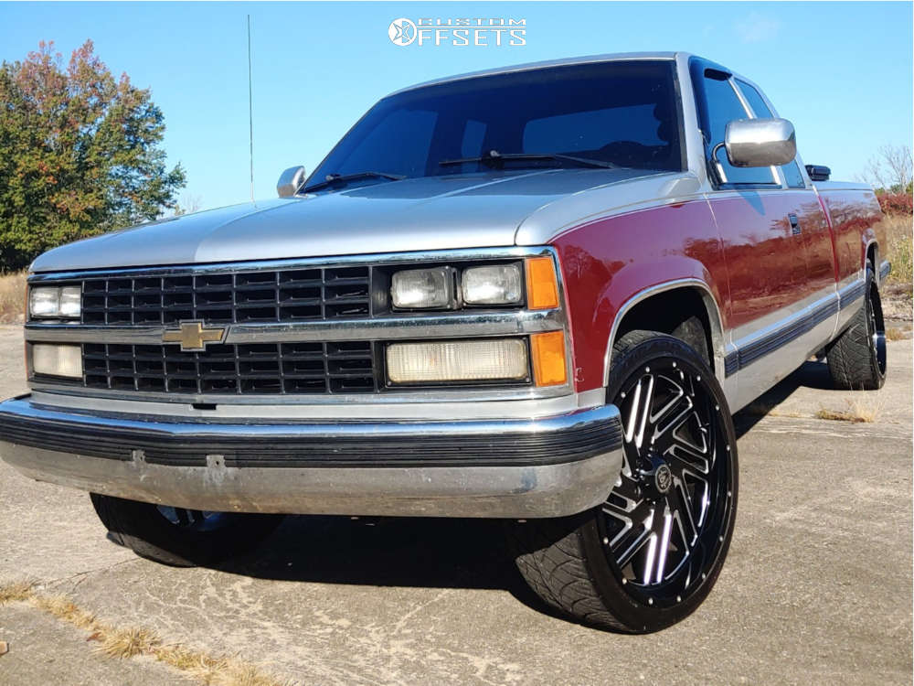 1988 Chevrolet C2500 with 22x10 15 Hardcore Offroad Hc11 and