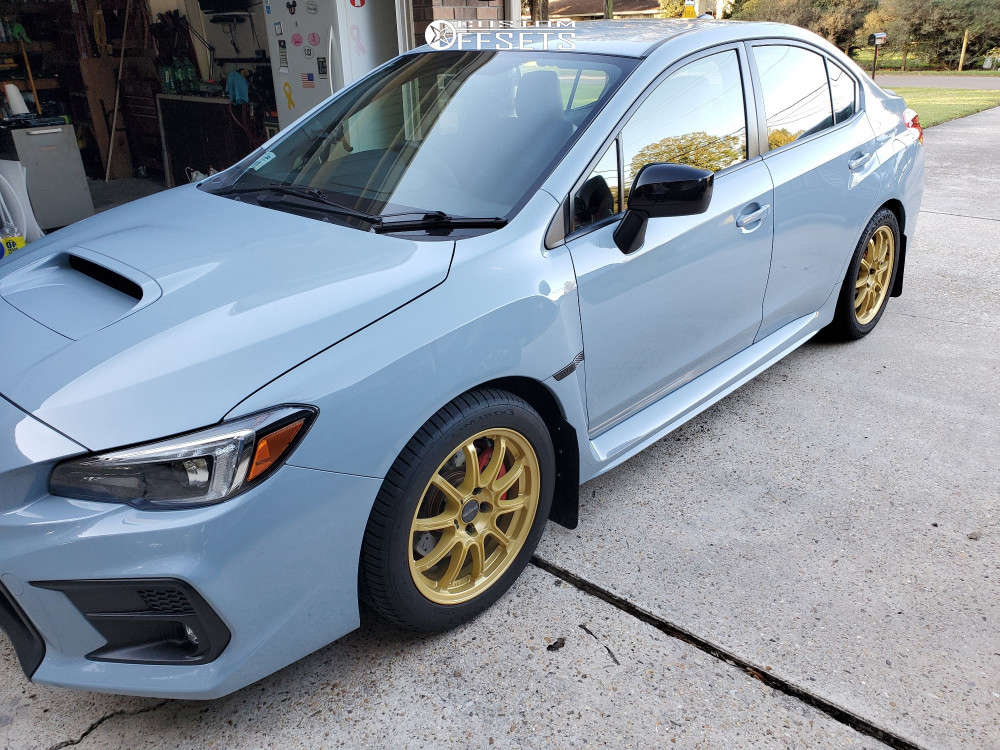mru 2019 Subaru WRX with 17x8 42 Method MR503 and 245/45R17