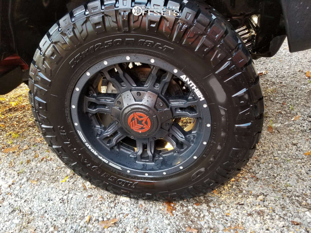 2014 Jeep Wrangler JK with 18x9 Anthem OffRoad Aviator and 33/12.5R18