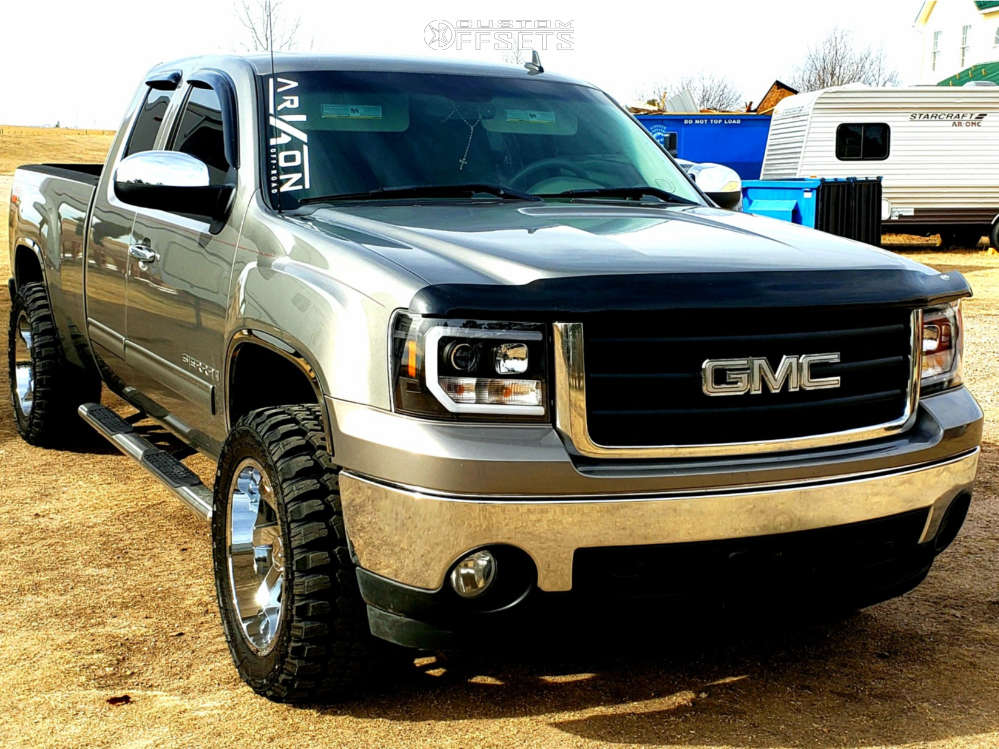 2007 GMC Sierra 1500 with 20x10 -25 ARKON OFF-ROAD Lincoln