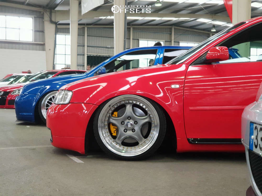 1999 Audi S3 with 18x10 28 RH Zw4 and 215/35R18 Altenzo Sport Comforter ...