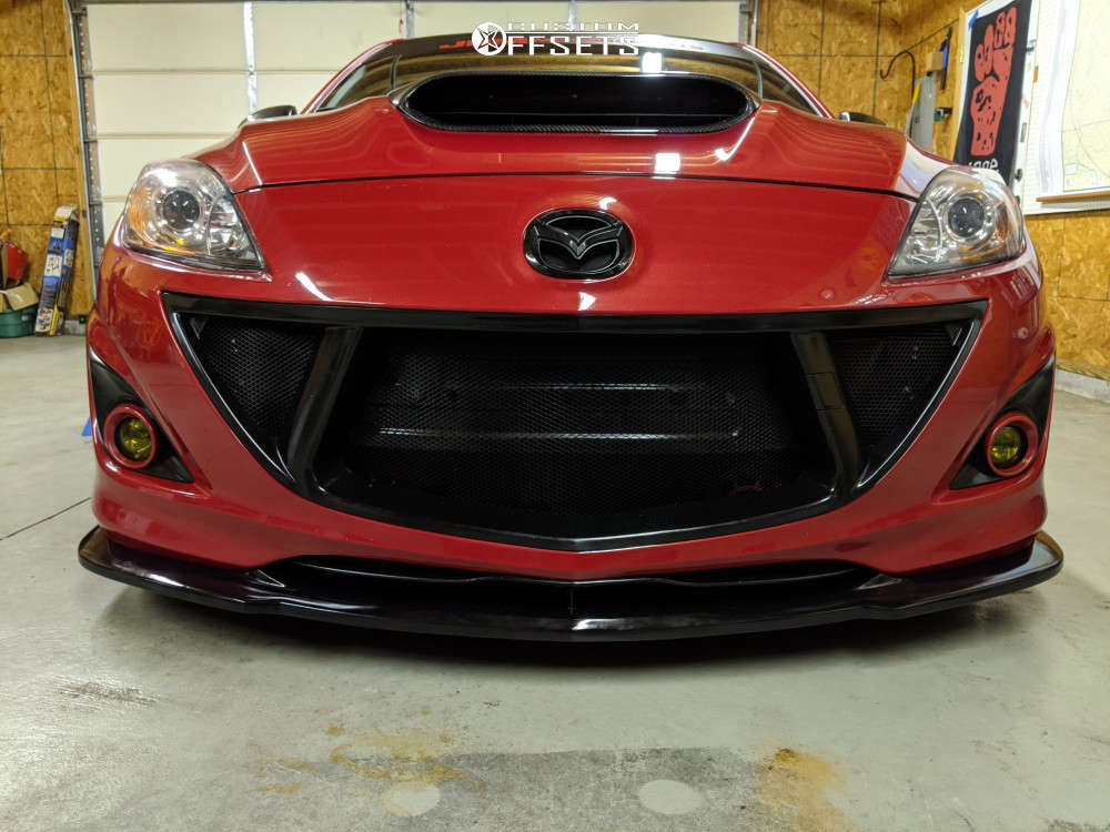 2013 Mazda MazdaSpeed3 with 18x8.75 35 XXR 527 and 225/40R18