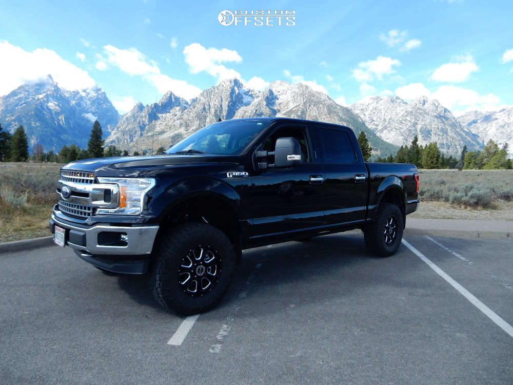 2019 Ford F-150 with 18x8.5 25 Vision Fury and 285/75R18 Nitto Ridge ...