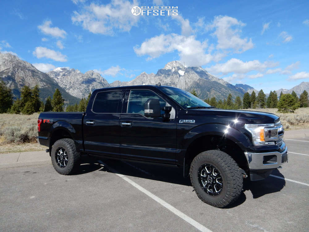 2019 Ford F-150 with 18x8.5 25 Vision Fury and 285/75R18 Nitto Ridge ...