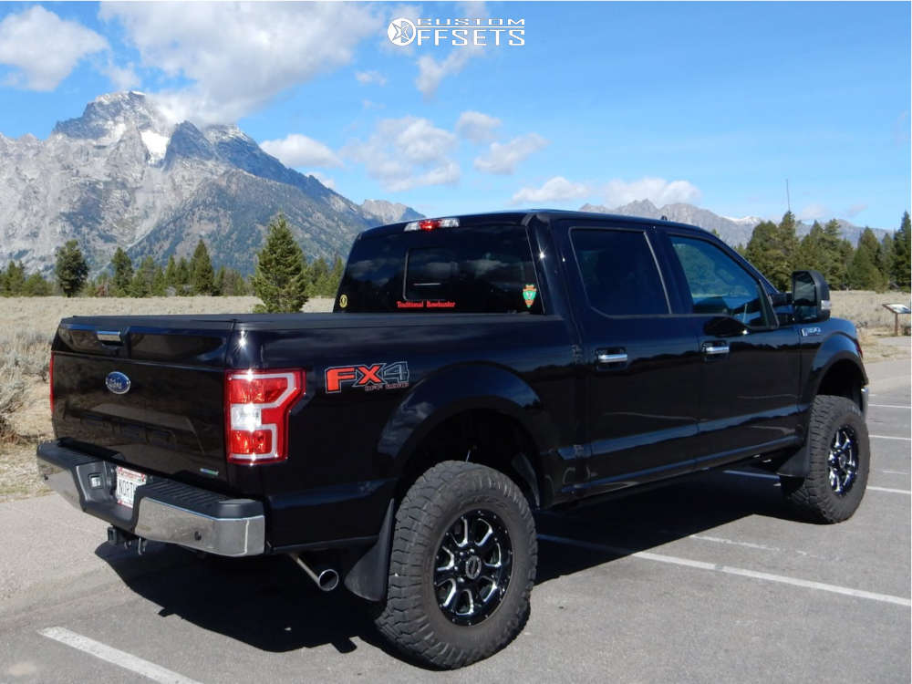 2019 Ford F-150 with 18x8.5 25 Vision Fury and 285/75R18 Nitto Ridge ...