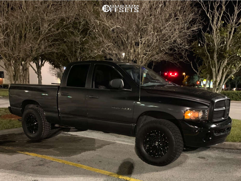2004 Dodge Ram 1500 with 18x9 0 XD Hoss 2 and 325/65R18 Nitto Terra ...