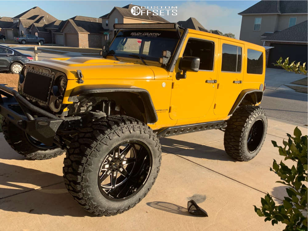 2015 Jeep Wrangler JK with 24x14 76 Dropstars 655bm and 42/15.5R24 Atturo Trail Blade Boss and