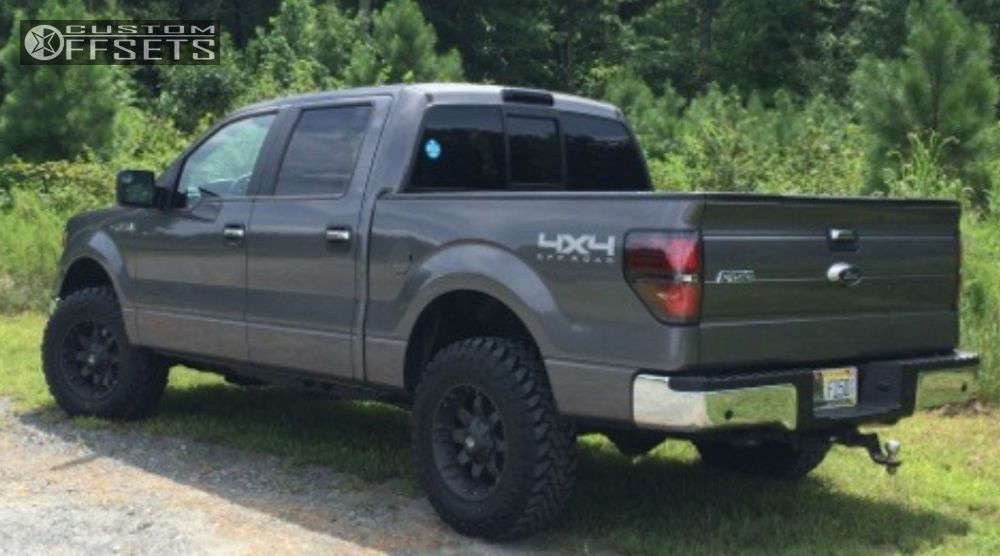 2014 Ford F150 with 18x9 14 Fuel Octane and 275/70R18 Toyo Tires Open