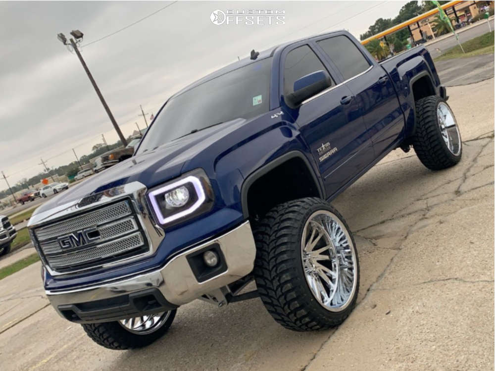 2014 GMC Sierra 1500 with 26x14 -76 Tuff T2a and Road