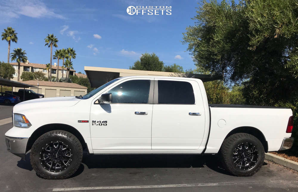 2016 Ram 1500 with 20x9 -12 Ultra Hunter and 285/65R20 BFGoodrich All ...