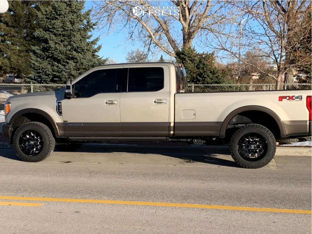 2017 Ford F-350 Super Duty with 20x10 -19 Hostile Rage and 285/65R20 ...