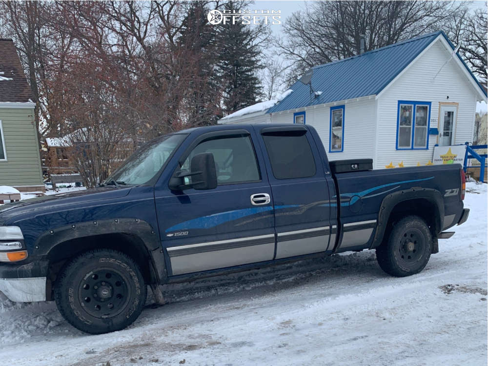 2000 Chevrolet Silverado 1500 with 16x8 0 American Racing Baja and 255 ...