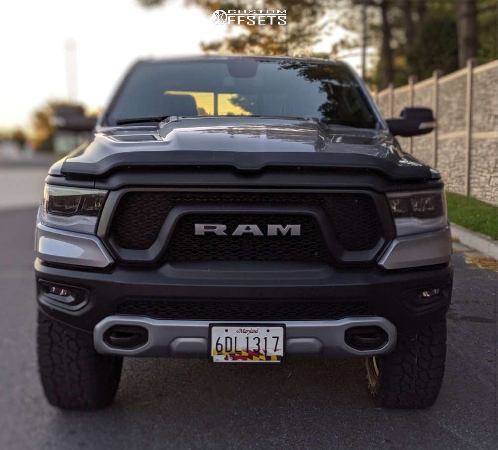 2019 Ram 1500 with 20x9 0 Hostile Rage and 35/12.5R20 Falken WildPeak ...