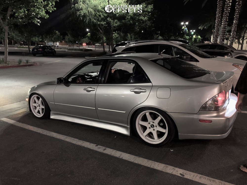 2003 Lexus IS300 Wheel Offset Flush Coilovers 865730 Custom Offsets