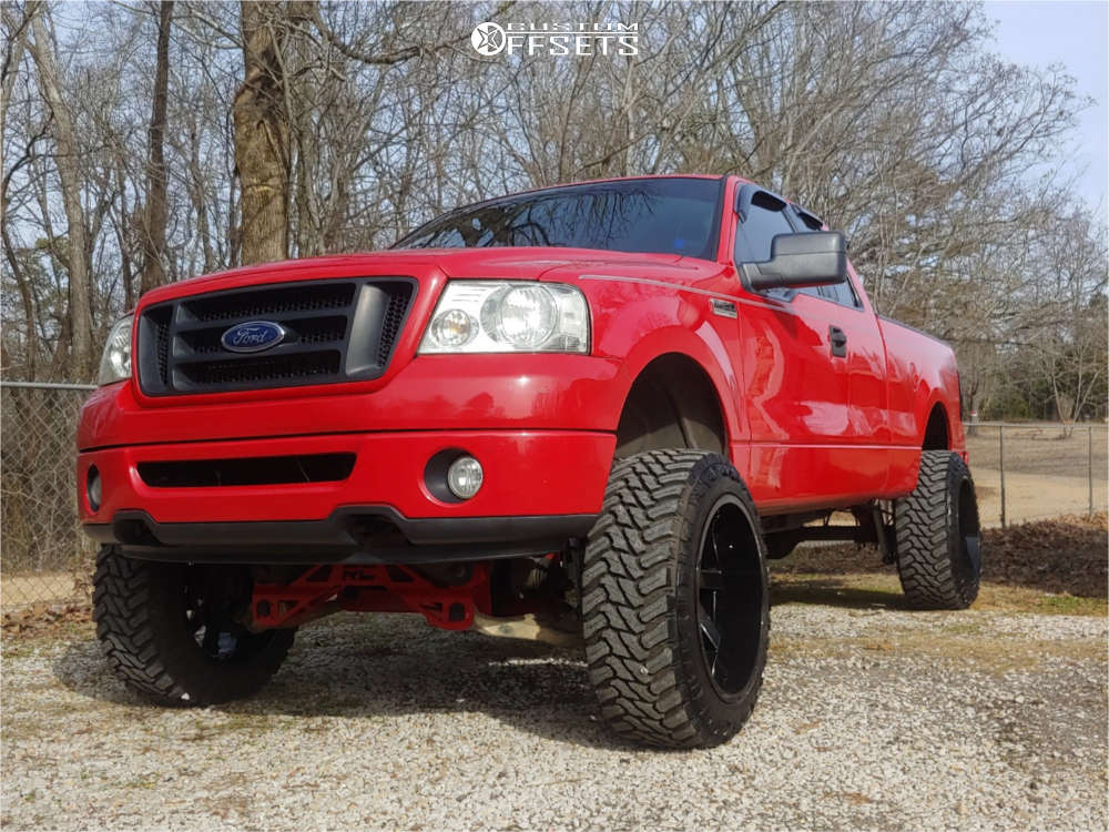2008 Ford F150 with 22x12 51 ARKON OFFROAD Lincoln and 35/12.5R22