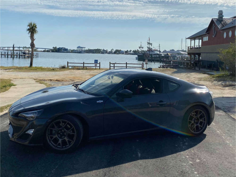 2016 Scion FR-S with 17x9 40 Konig Ampliform and 245/40R17 Toyo