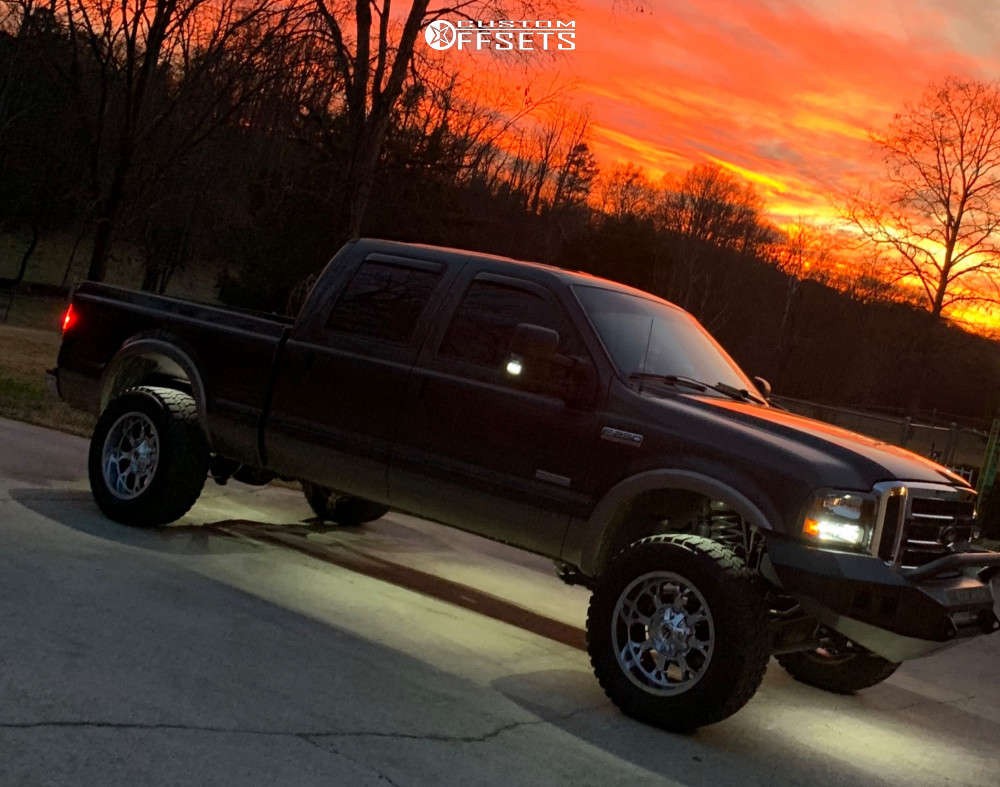 2006 Ford F250 Super Duty with 20x10 24 Fuel Krank and 35/12.5R20
