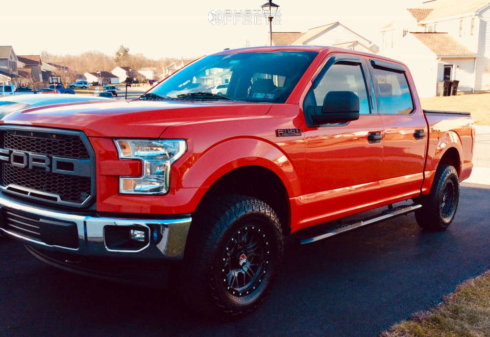 2017 Ford F-150 with 17x9 12 Mamba M25 and 285/70R17 Falken Wildpeak ...