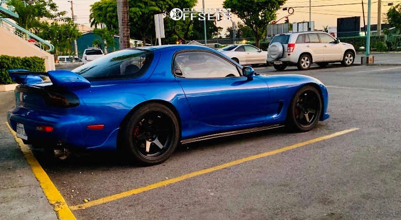 1994 Mazda RX-7 with 18x10.5 20 Miro Type 398 and 285/35R18