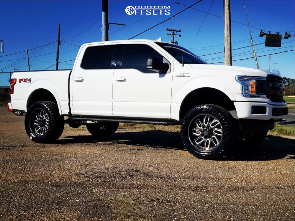 2018 Ford F-150 with 22x10 -18 Luxxx HD Lhd18 and 325/50R22 Nitto Ridge ...