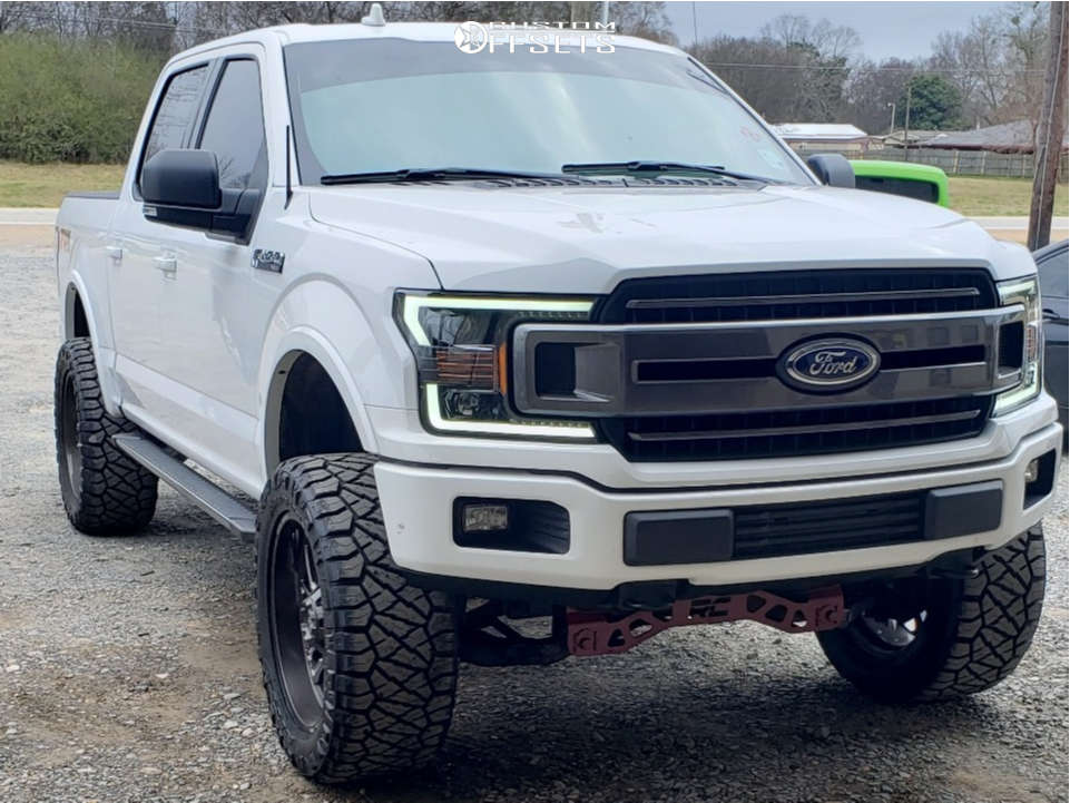 2018 Ford F-150 with 22x10 -18 Luxxx HD Lhd18 and 325/50R22 Nitto Ridge ...
