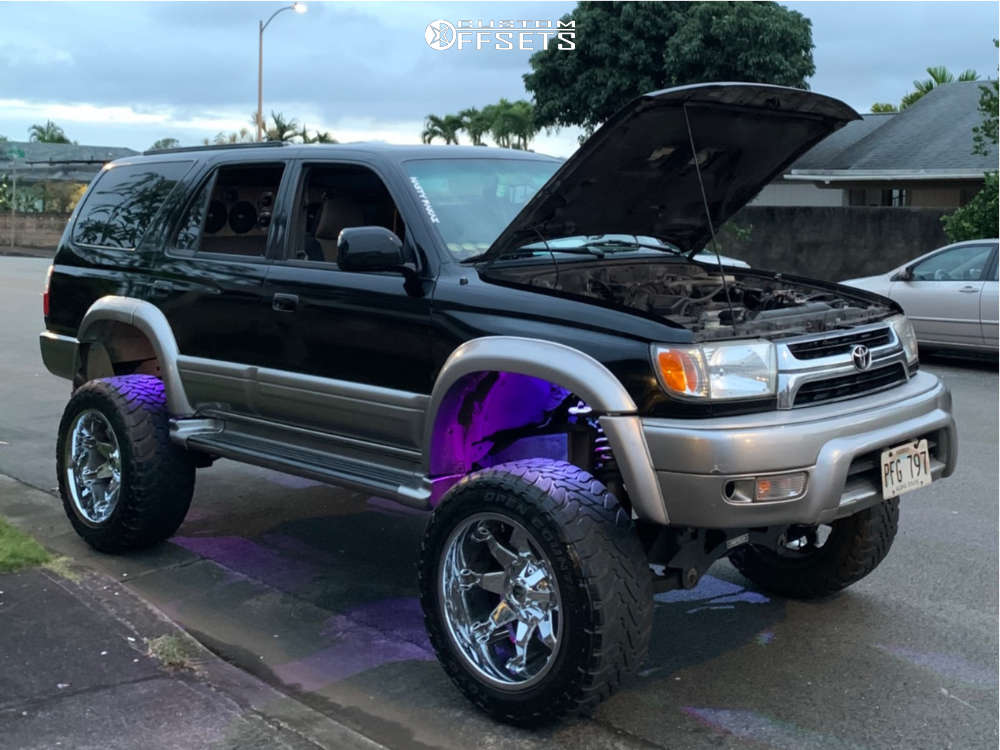 2002 Toyota 4Runner with 20x12 -44 Fuel Octane and 33/12.5R20 Toyo ...