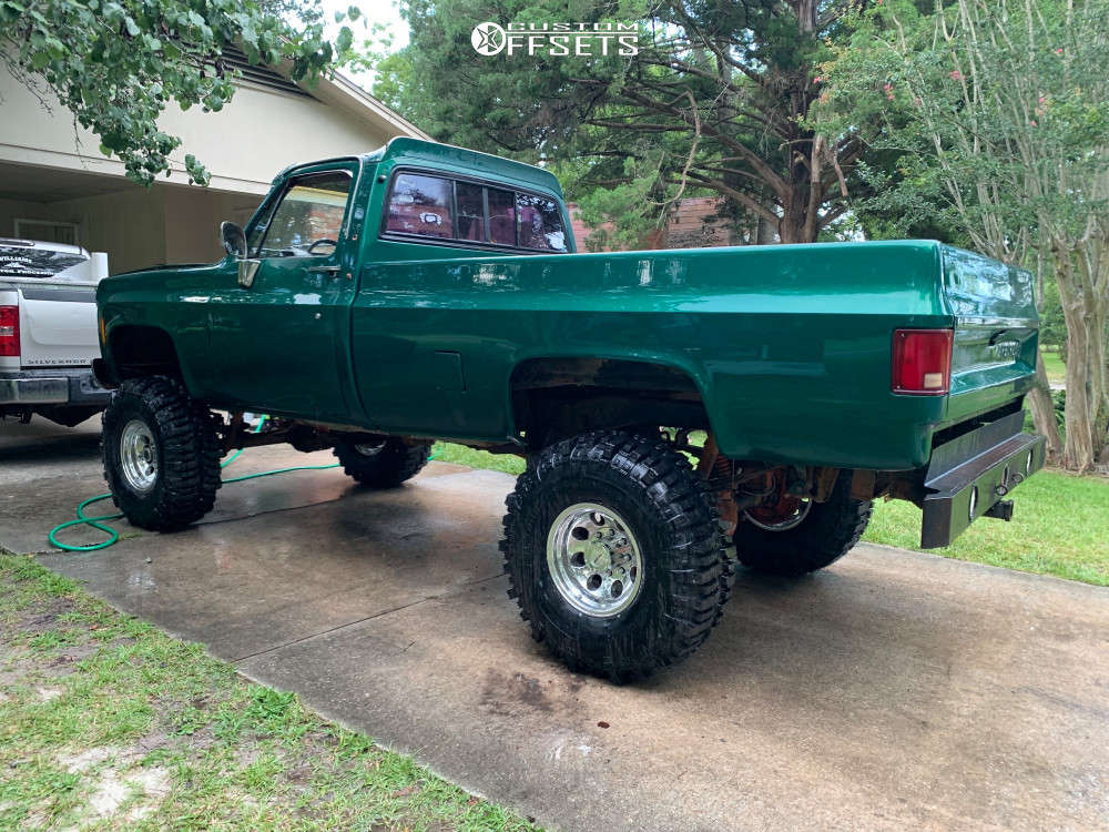 1977 Chevrolet K10 Pickup with 16x12 -50 Mickey Thompson Classic Iii ...