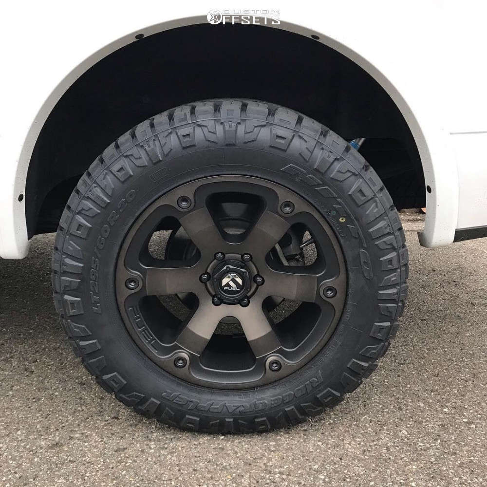 2016 Ford F150 with 20x9 1 Fuel Beast and 295/60R20 Nitto Ridge