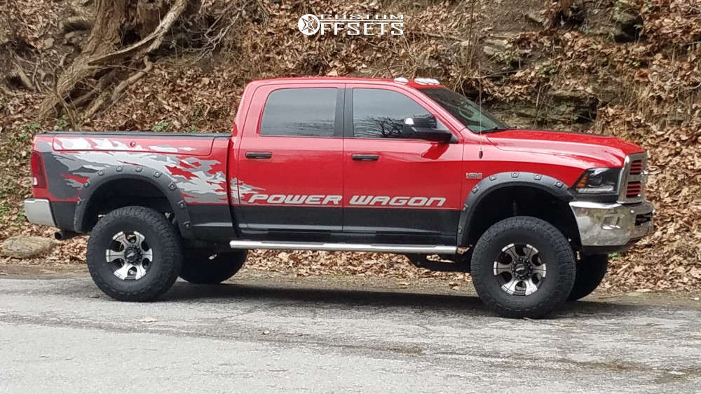 2015 Ram 2500 with 17x9 -12 Dick Cepek Dc-2 and 37/12.5R17 Cooper ...