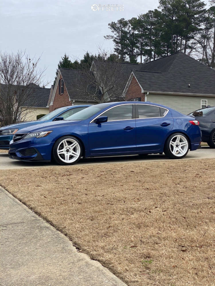 2016 Acura ILX with 18x9 26 Cosmis Racing S5r and 225/40R18 Nankang NS ...