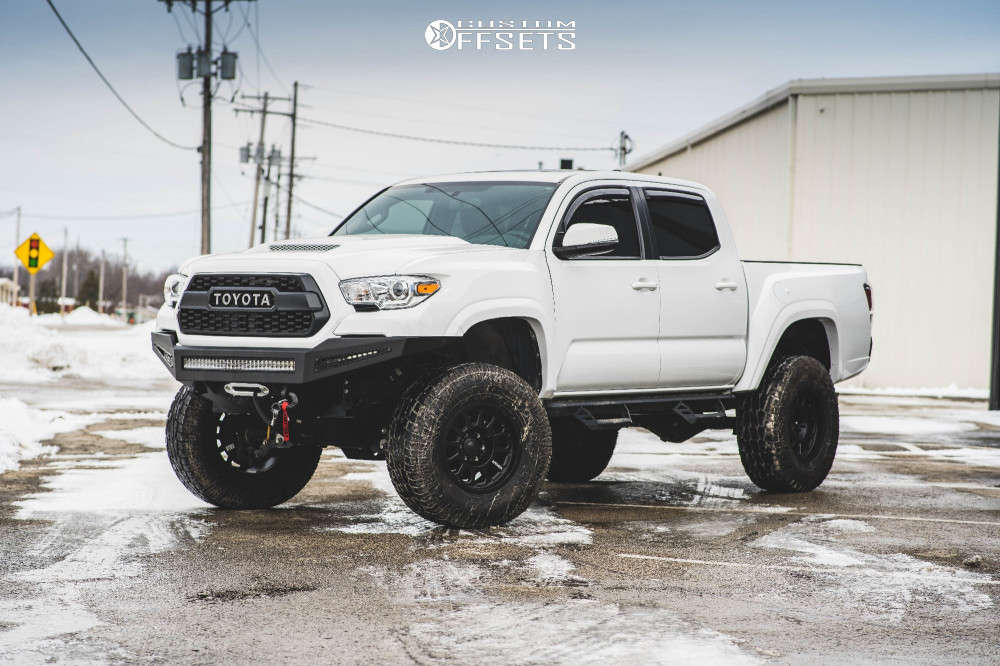 2017 Toyota with 17x9 Anthem OffRoad